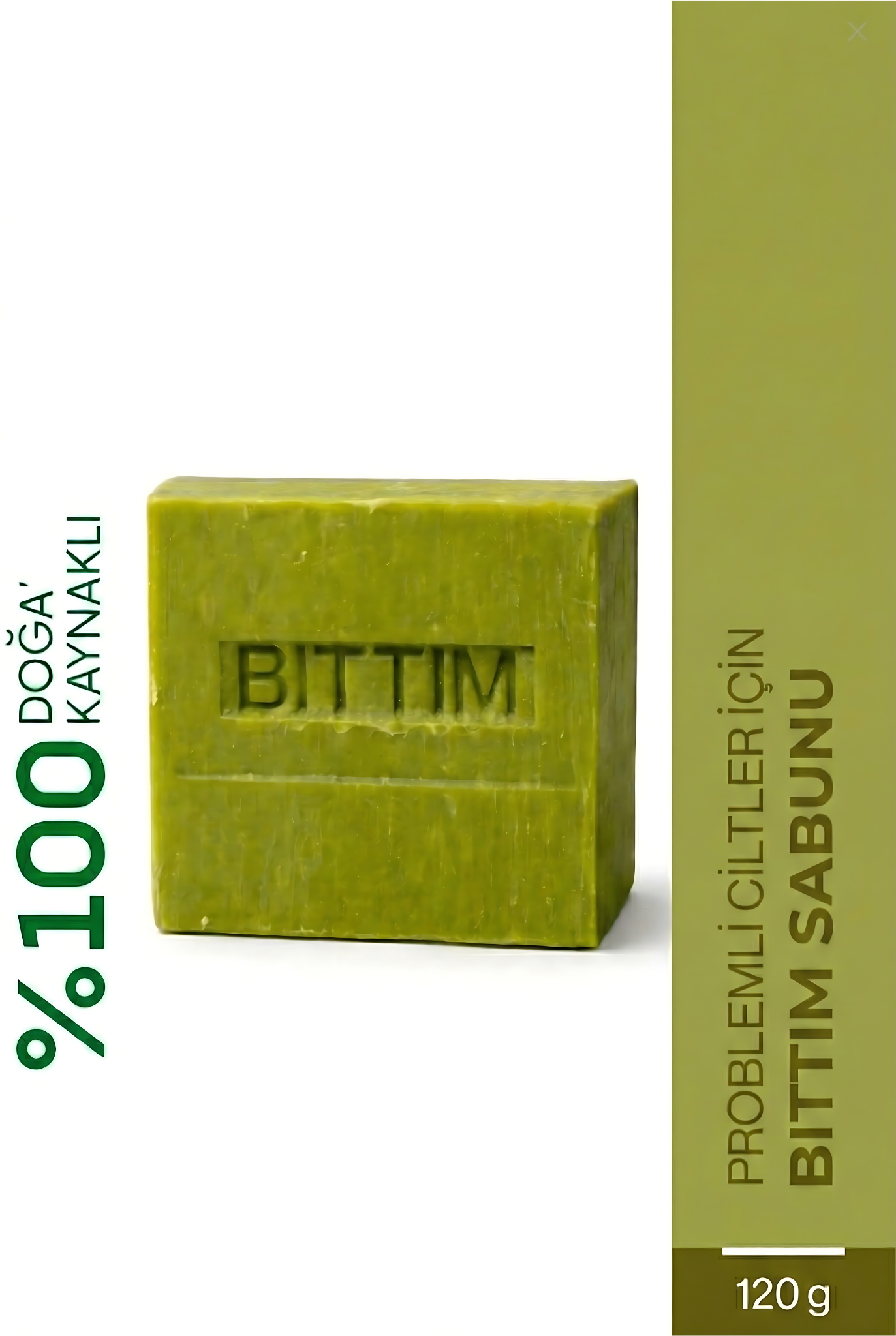 Şifakür Bıttım Sabunu Menengiç Yağlı Saç & Cilt Bakımı Kepek & Dökülme Karşıtı 120g