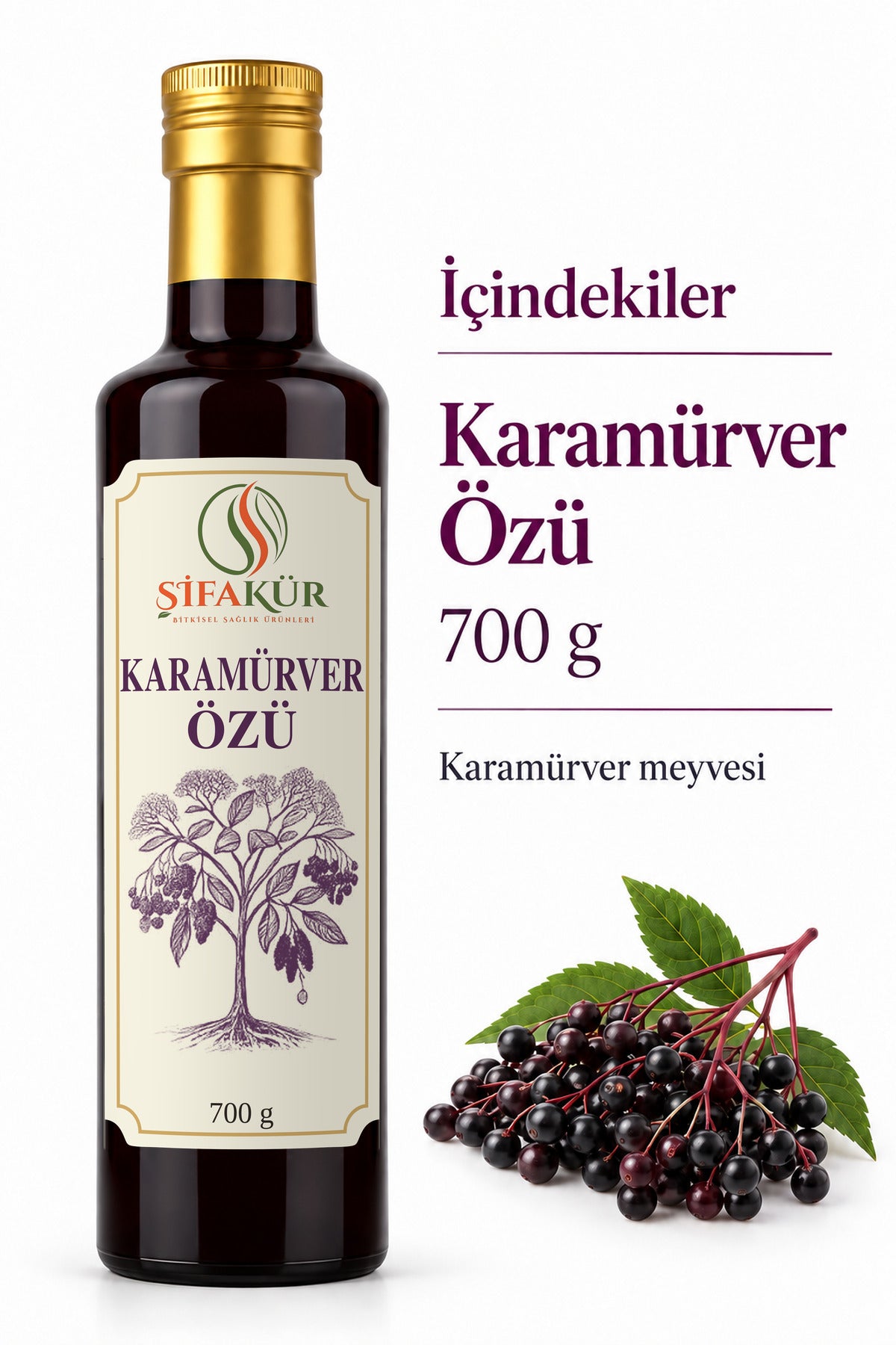 Karamürver Özü 700 g Doğal Katkısız Rafine Şekersiz
