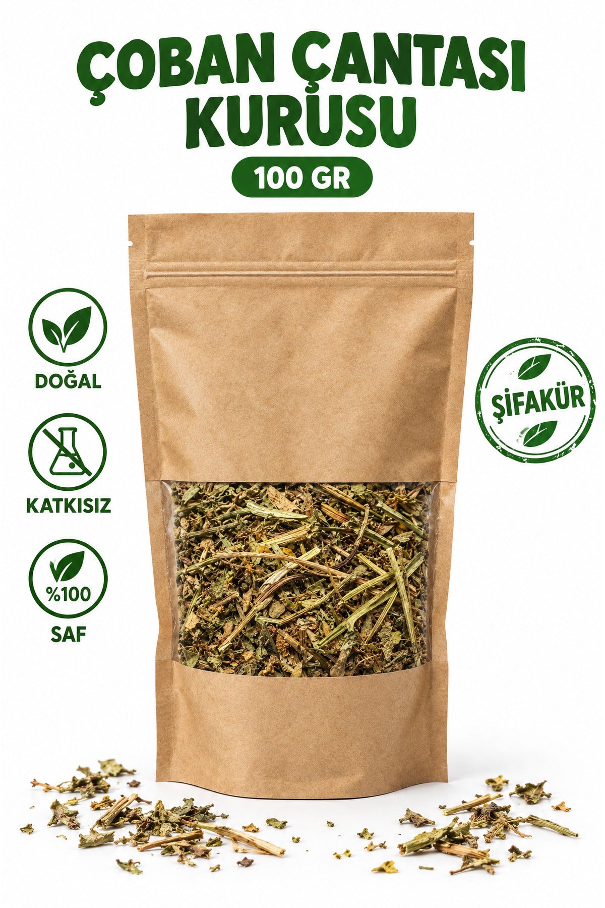 Çoban Çantası Otu Kurusu 100 gr