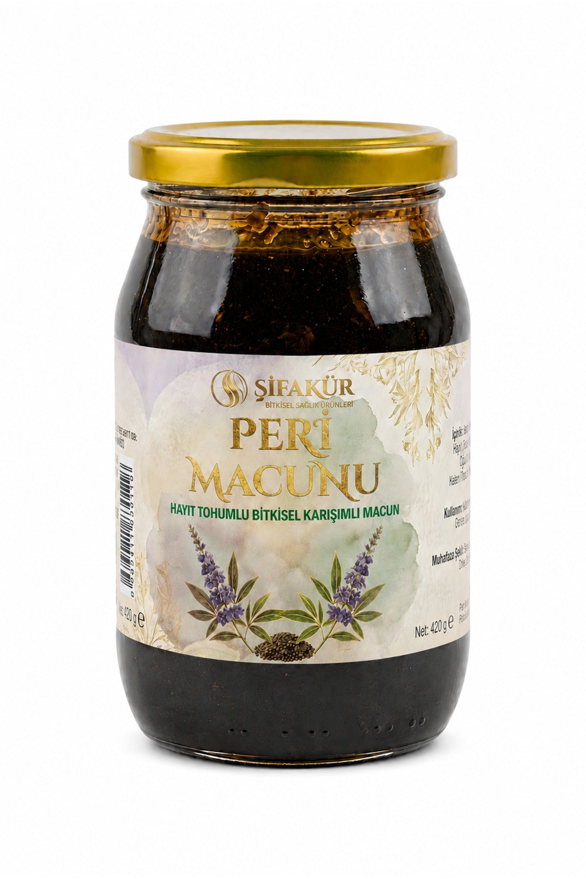 Hayıt Tohumu Macunu 420 g Civanperçemi Aslanpençeli Bitkisel Karışım (Peri Macunu)