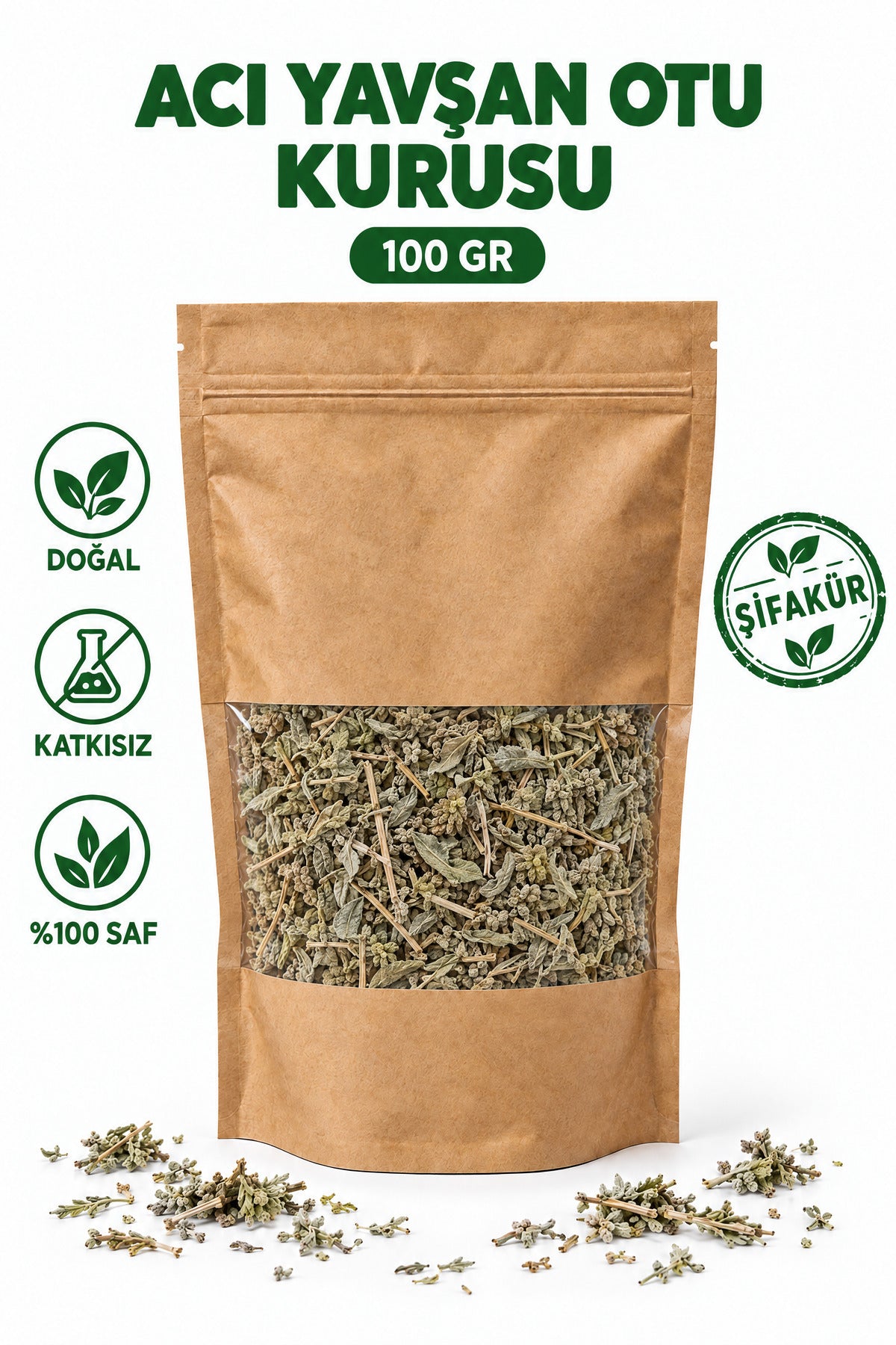 Acı Yavşan Otu Pelin Otu Kurusu 100 gr