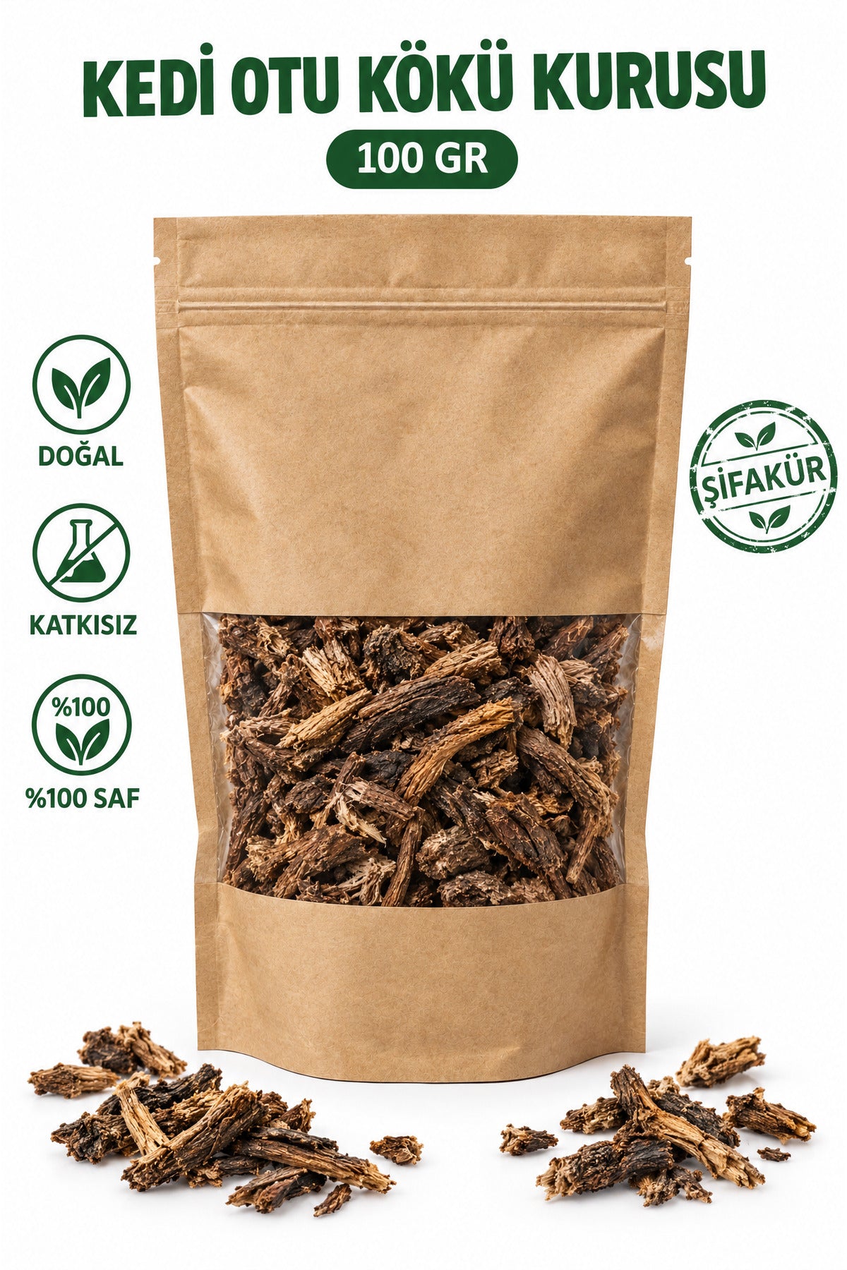 Kedi Otu Kökü Valeriana Kediotu Kurusu 100 gr