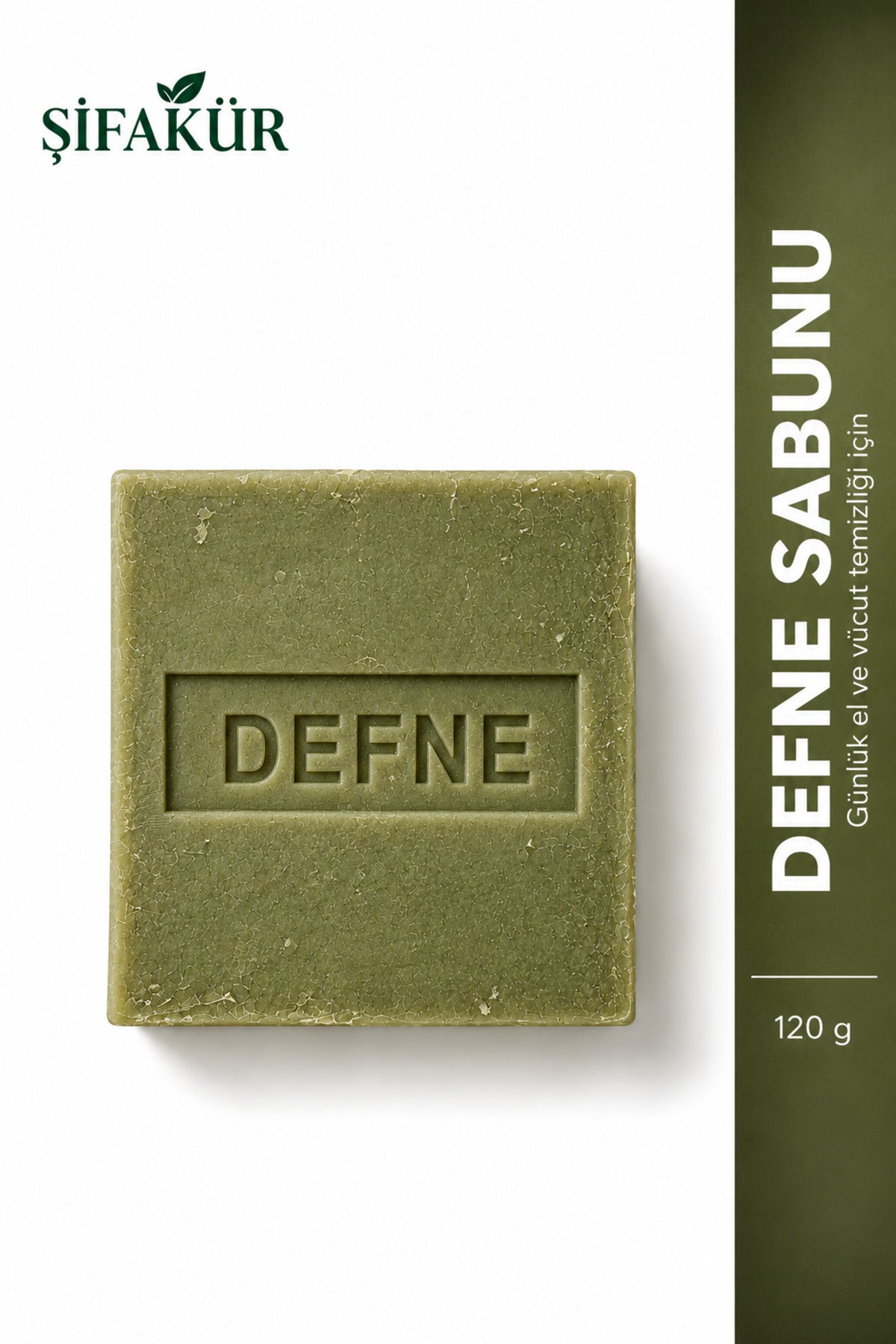 Defne Sabunu Defne Yağı, Zeytinyağı ve Gliserin İçeren 120 g