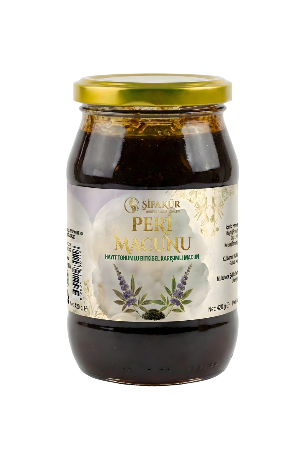 Şifakür Peri Macunu Hayıt Tohumu Kadın Döngü & Hormon Dengeleyici Bitkisel Macun 420g