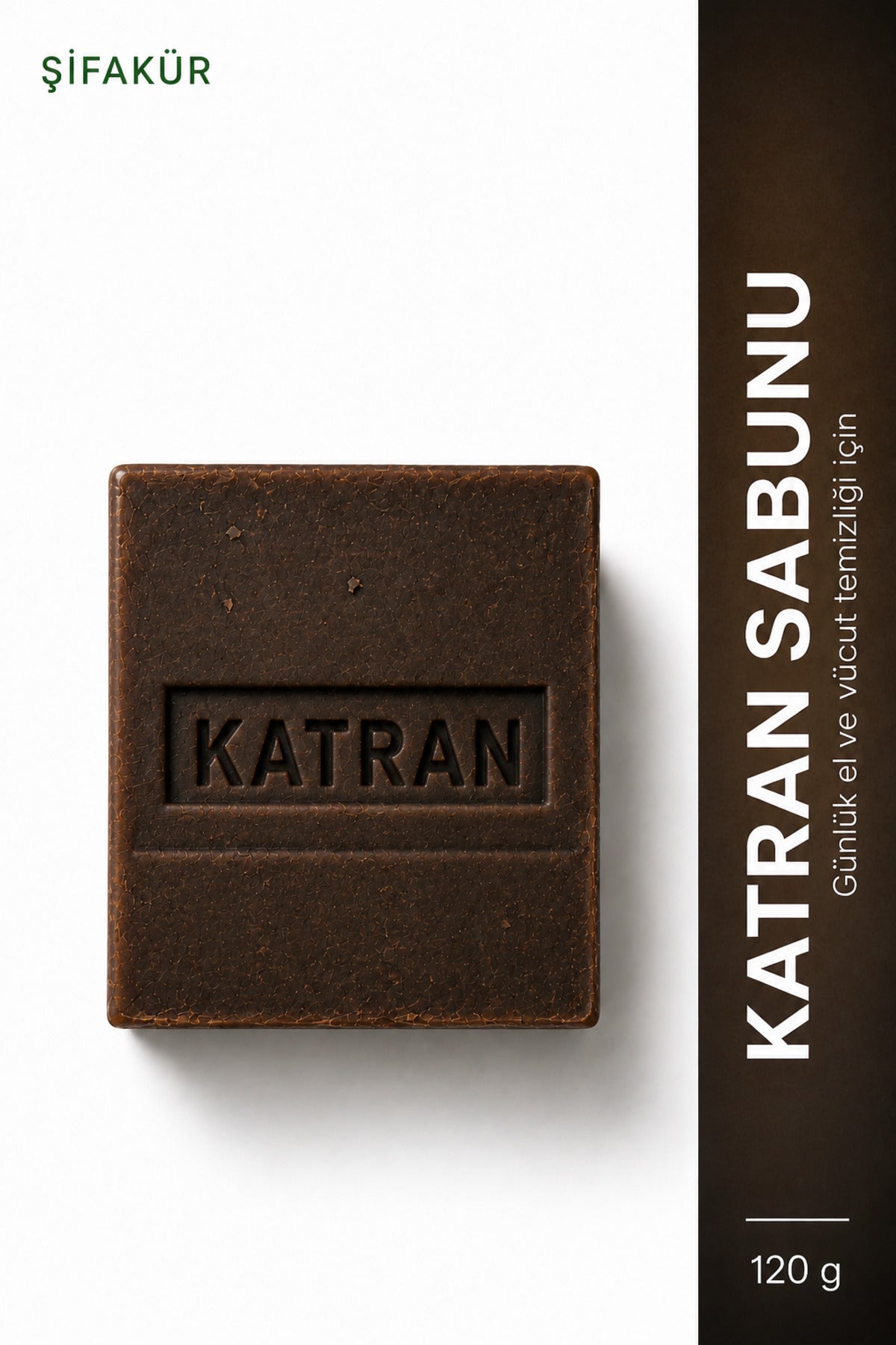 Çam Katranı Sabunu Zeytinyağlı Gliserinli Katı Sabun 120 g