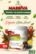 Şifakür Massiva Bitkisel Toz İçecek Karışımı Ginsengli Çilek Muz Çikolata Aromalı 50 Servis 300 gr