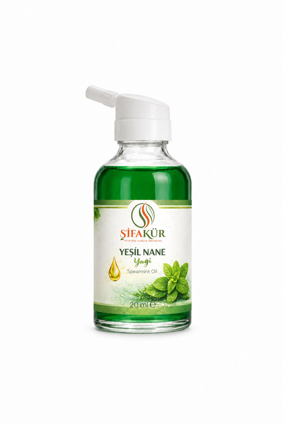 Yeşil Nane Yağı 20 ml Nane Bakım Yağı Bitkisel