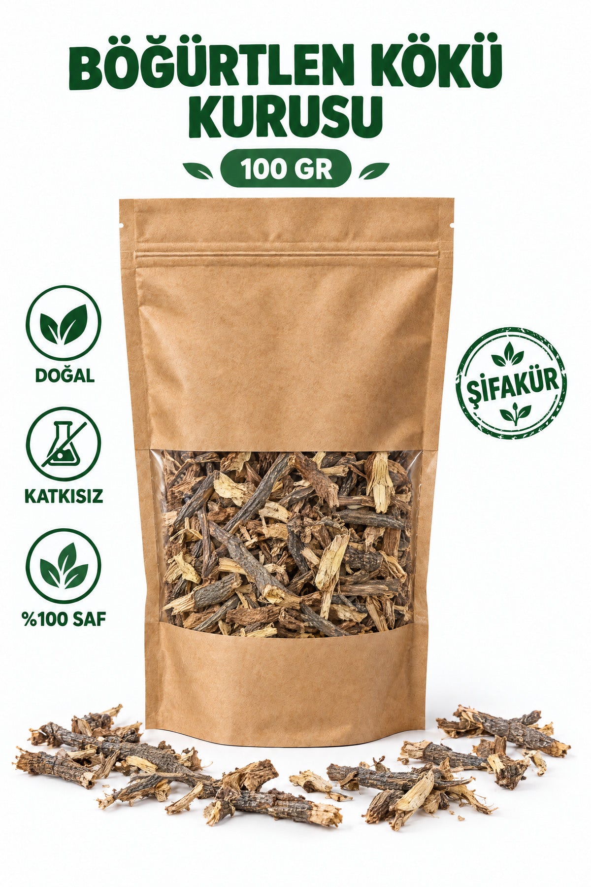 Böğürtlen Kökü Kurusu 100 gr