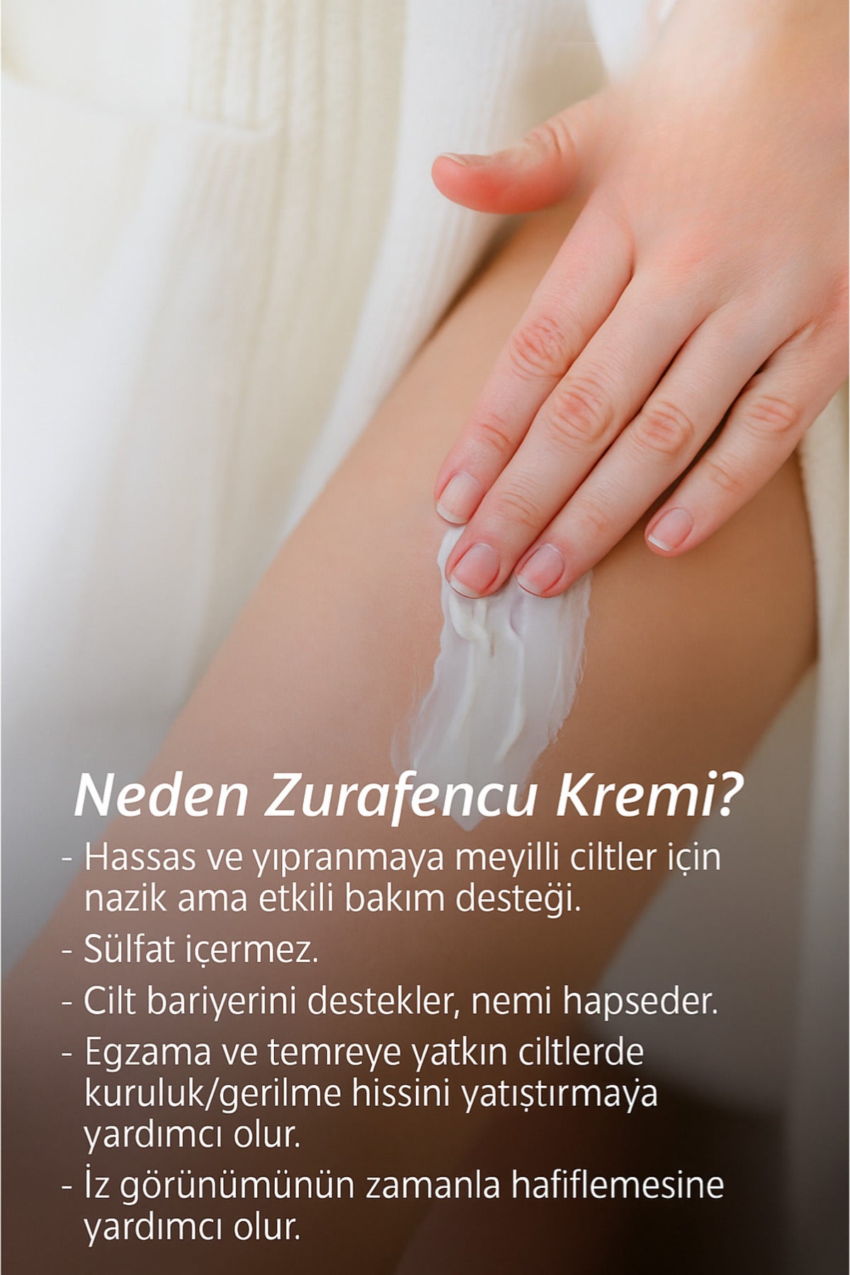Şifakür Zurafencu Krem Bitkisel İçerikli Yoğun Nemlendirici Hassas Cilt Bakımı 100ml