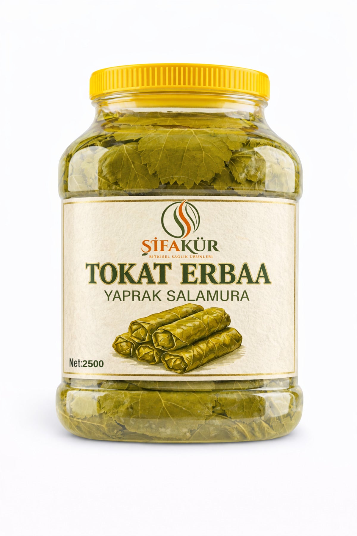 Tokat Erbaa Salamura Asma Yaprağı 2500g – İnce Damar, İpeksi, Sarmalık Premium Kalite Yaprak
