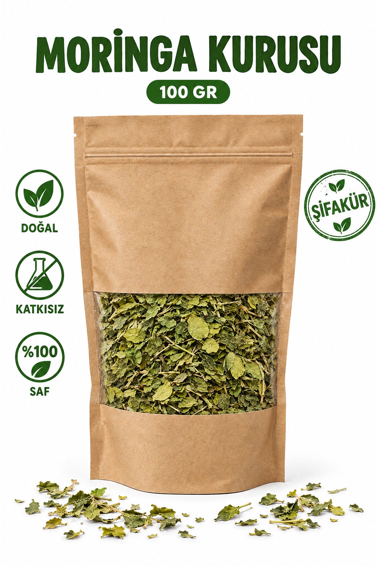 Moringa Yaprağı Kurusu Moringa Çayı 100 gr
