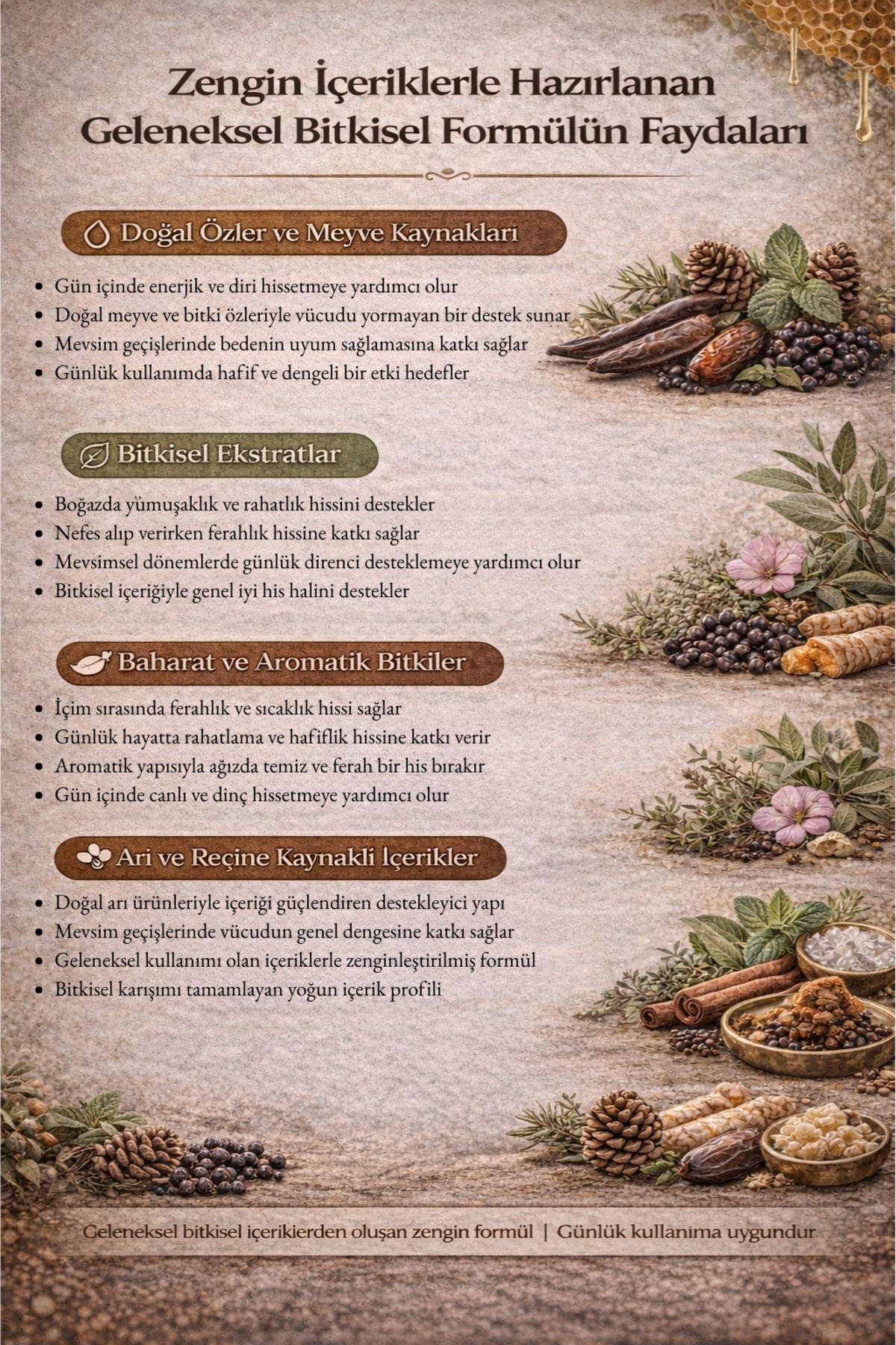 Şifakür Madenci İksiri Propolis Okaliptus Ekinezya Bitkisel Karışım Mevsimsel Destek 700g