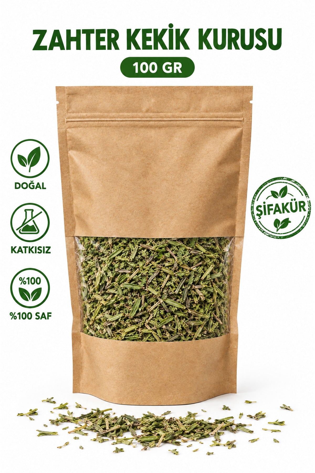 Zahter Otu Kurusu Zater Kekiği 100 gr