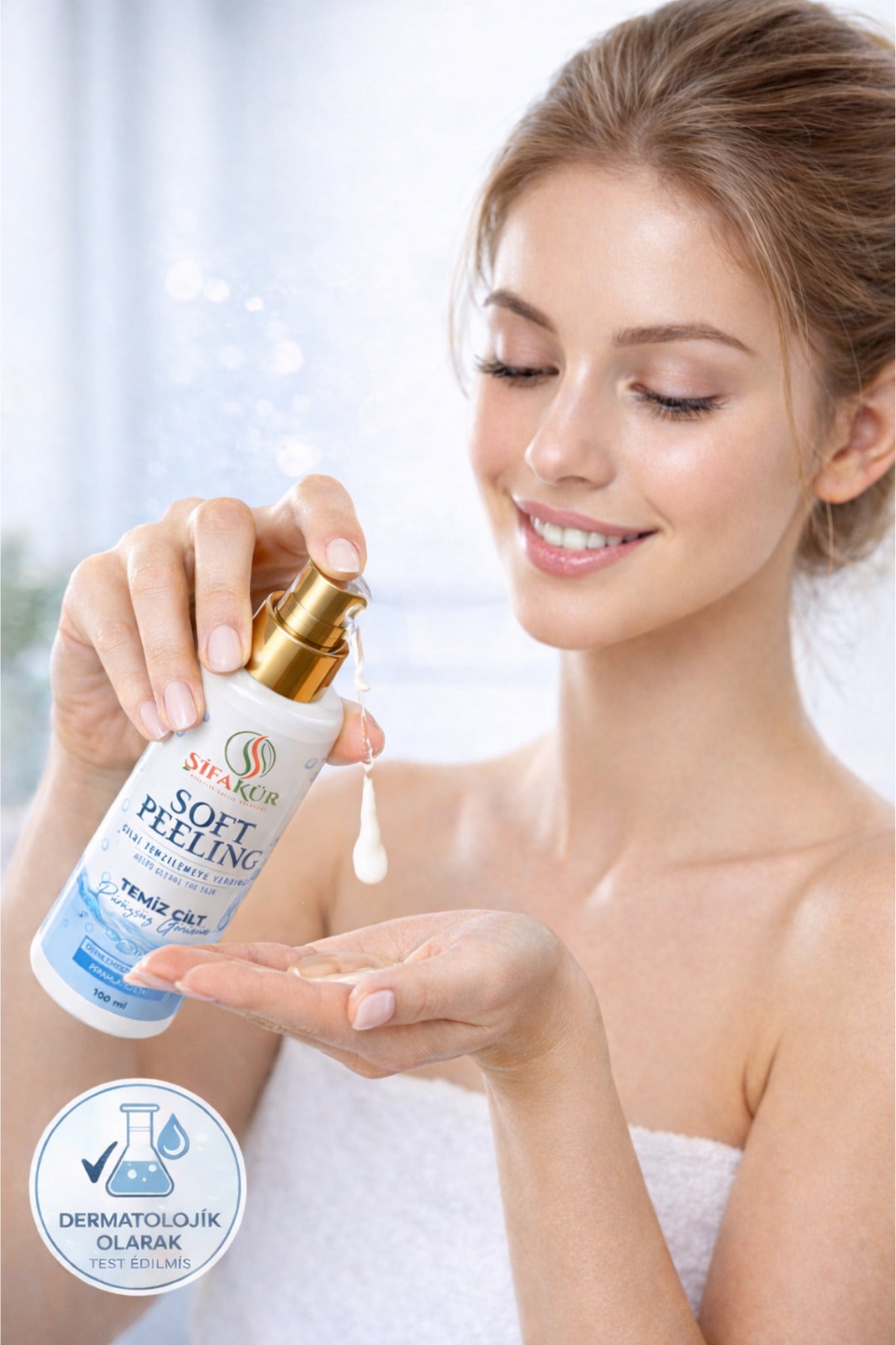 Şifakür Soft Peeling AHA BHA Laktik Salisilik Asit Niasinamid Cilt Arındırıcı Bakım 100ml
