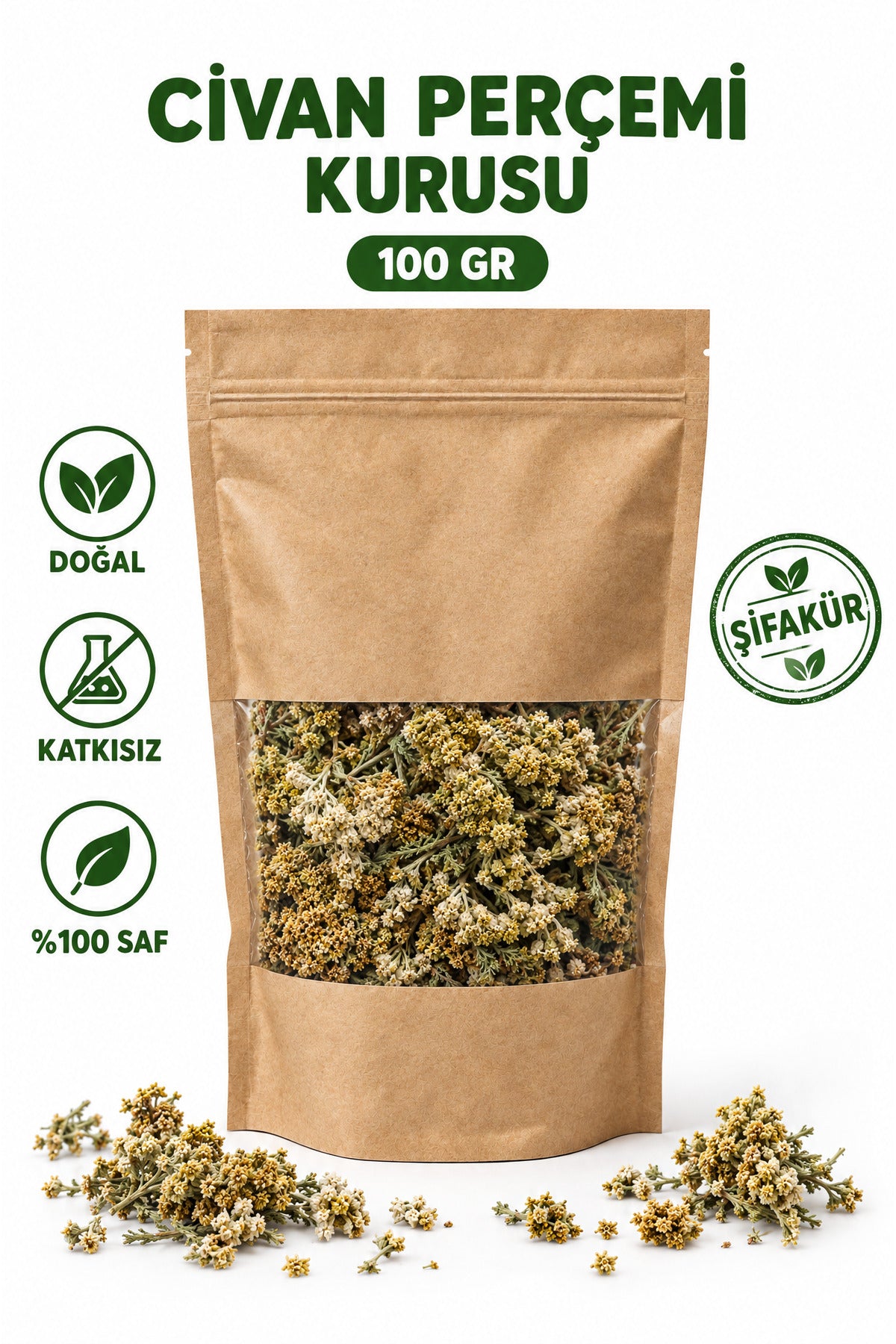 Civanperçemi Otu Binbiryaprak Kurusu 100 gr