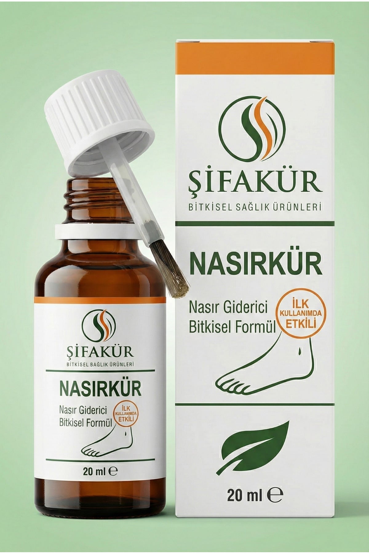 Nasırkür Bitkisel Nasır Sökücü Solüsyon 20ml Törpü ve 8'li Koruyucu Ped - Tam Bakım Seti