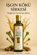 Şifakür Işgın Kökü Sirkesi 500ml Doğal Fermente Katkısız Mutfak ve İçim