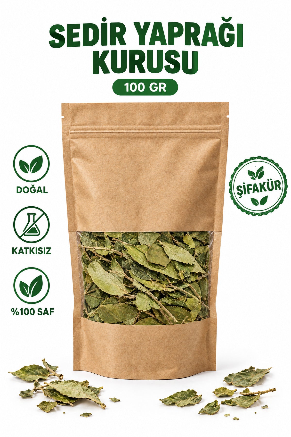 Sedir Yaprağı Kurusu Sedir Ağacı 100 gr