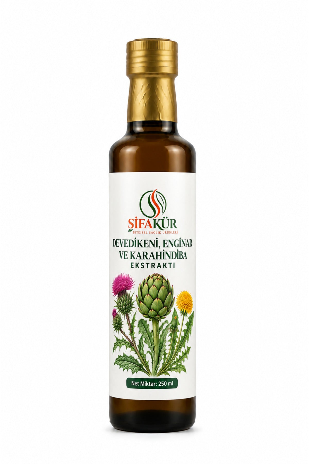 Enginar Devedikeni Karahindiba Sıvı Ekstraktı 250 ml