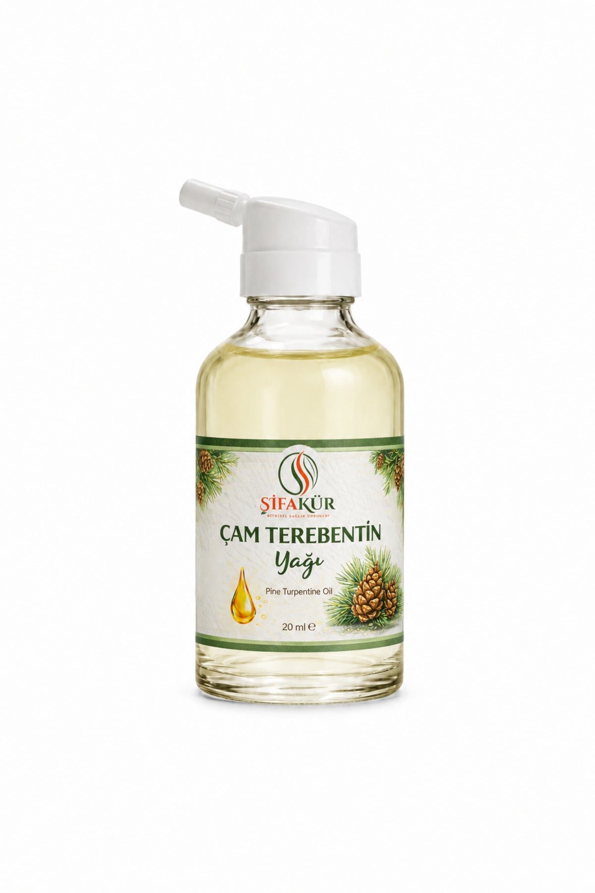 Çam Terebentin Yağı 20 ml Terebentin Bakım Yağı Bitkisel