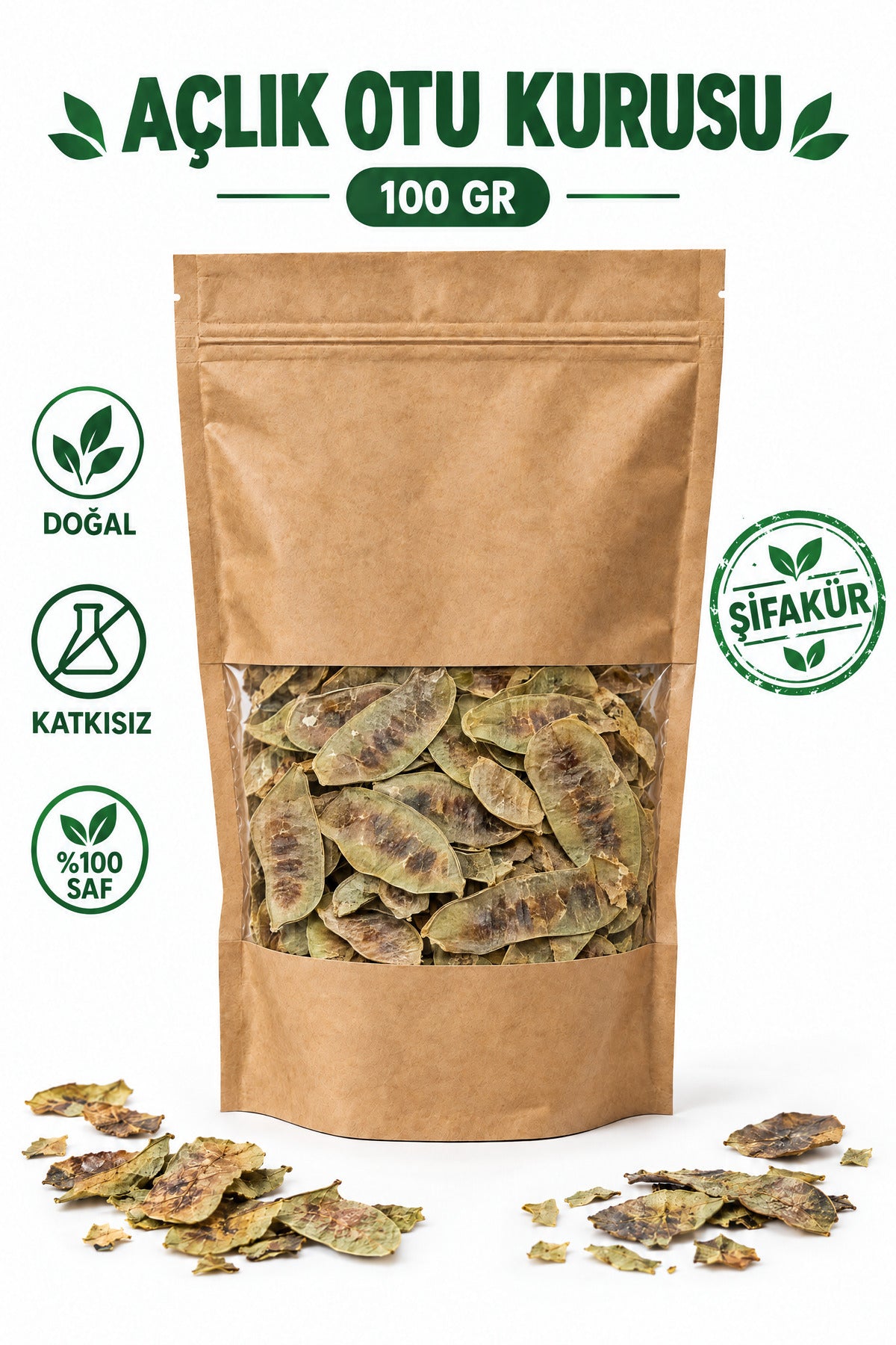 Açlık Otu Kara Sinameki Kurusu 100 gr
